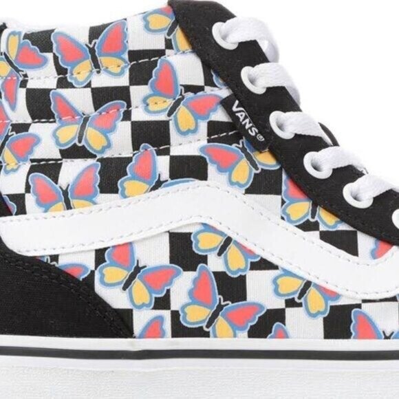 VANS Filmore Butterfly Checkerboard High Top Skate US Women's 5.5 - Picture 3 of 9